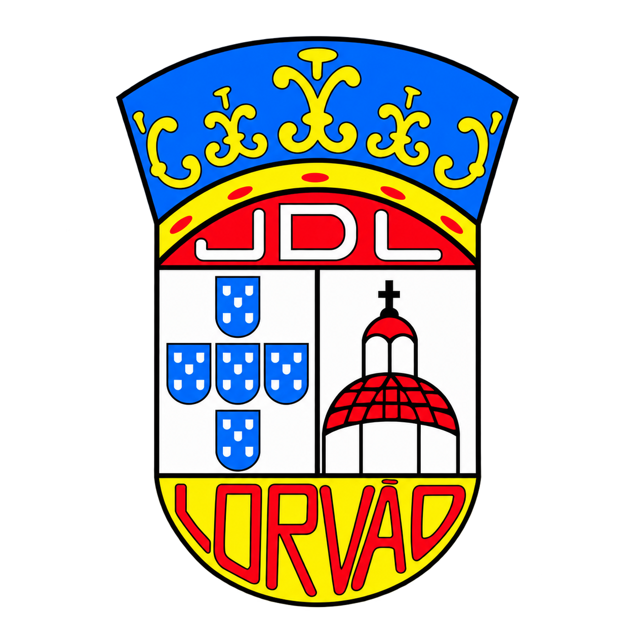 Emblema da UD Lorvanense